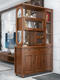 Yusenyi Living Room Partition Cabinet Porch Shoe Cabinet Chinese Double-Side Solid Wood Wine Cabinet Against the Wall Wine Cabinet Entering the Door Room Hall Cabinet Screen Entering the Door 9902#1.2m Haitang Color Frame Structure Assembly