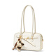 Cnoles Bag Women's Bag 2025 Luxury High-end Bowling Bag Crossbody Bag Chinese Valentine's Day Gift to Girlfriend White - New Holiday Gift to Girls