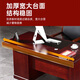 Zhongwei (ZHONGWEI) simple modern minimalist boss desk manager desk work table president desk 1.4 meters desk with side cabinet high density