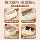 316 stainless steel lunch box office worker can microwave heating lunch box for students primary school students insulated lunch box Guan Yu 316 stainless steel [coffee color] 4-point grid (excluding bag) with storage stainless steel chopsticks spoon