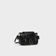Charles / Keith25 Automne Nouveau produit Huile d'huile Cuir en cuir Aaisselle Diamond Sac à dos Sac à dos CK2-60782702 Black S