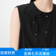 JNBY【商场同款】25夏新品连衣裙直筒无袖圆领5P5G13570 001/本黑 101/漂白 XS 均码