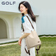 高尔夫（GOLF）双肩包女时尚女士背包学生书包防泼水旅行包ipad电脑包生日礼物女 果仁杏