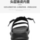 
DIFANPU international luxury brand men's shoes high-end men's casual shoes fashionable and versatile slippers comfortable to wear with flip-flops Black [brand gift box] 43