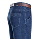 Goldlion Summer Fino Stretch Jeans Men sueltos aliviables transpirables de mediana edad.