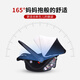 fengbaby newborn car child safety seat baby portable car basket-type infant cradle 0-15 months 3C meter black - ridge protection version