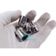 世达（SATA）1/4小飞公制六角套筒头6.3MM铬钒钢4mm-14mm短套筒头 5mm标准六角套头11304