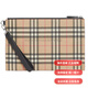 Burberry Vintage Classic revisado con la cremallera ambiental con la cremallera Bolsas de cuero de cuero Hombres y mujeres del mismo estilo parejas Paquete básico (bolsa + bolsa de polvo)