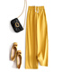 
TOUCH MISS Anti-wrinkle Yamamoto pants for women high waist embroidered casual straight wide-leg banana cropped pants TM3892GY Green 2XL