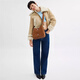 CoaCH (COACH) women's bag HADLEY series fashionable versatile bucket bag one-shoulder crossbody bag [authentic guarantee] CW004 IMXAF