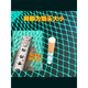Flash sale thickened nylon net bag, small mesh fishing gear accessories, small eye copy net bag, fishing net, large fish net, depth 25cm, diameter 21cm, thickened tight knotless net bag - 0.3cm mesh