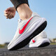 Nike (NIKE) official ship store running shoes men's shoes autumn new mesh breathable simple casual shoes low top white sports shoes HJ9198-102/white red/mesh breathable 39