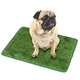 Pet Lawn Dog Toilet Lawn Urgent Mat Courtyard Artificial Lawn Pet Supplies Balcony Decoration Cutout Large (70*46cm)