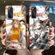 
KYODO Ark of Tomorrow Desolation Lapland Mobile Phone Case Honeysuckle is suitable for vivos18 Apple 15pro Huawei mate60 v16787 Honeysuckle-Tempered Glass Shell Suitable for Apple Model-Remember to send it to customer service