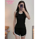 Modallo Pajamas con almohadillas en el pecho para mujeres en verano Nuevo sospechoso puro y sexy primavera y otoño casual chaleco de ropa para el hogar
