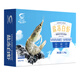 GUO LIAN Domestic salt-frozen prawns, ice-free, net weight 3Jin Jin equal to 0.5kg, extra large 45-60 pieces, fresh white shrimp seafood