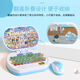 Kinder Computer Chinesisch und Englisch Lesemaschine Pinyin Lernmaschinenbriefe Frühschulein Kindergarten Smart Toys 0-3-6 Jahre alt. Blau neuer verbesserter Pinsel + Lade -Set