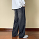 BPSO Black Jeans Herren Sommer 2025 Neue losen Hosenhose für Teenager für Jungen mit weitem Bein bodener langen Hosen 693 Black Grey 693 Black Grey S für 90 Jin [Jin entspricht 0,5 kg] -105jin [Jin gleich 0,5 kg]