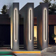 Luces de pared al aire libre de oroden luces minimalistas de tiras al aire libre luces de pared de villa columna columna exterior luces de pared de pared 9227-a prueba de rain 9227-60 cm-tres color de color