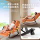 Chigo Massage Chair Full Body Home Small 2025 Top Ten Brands Compact Folding Smart Sofa Chair Leisure Rocking Recliner Parents Birthday Gift Practical for Parents and Elders Mysterious Gray - Neck and Shoulder Kneading Massage + Hip Vibration + Low Back Hot Compress High-end and Practical Birthday Gift for Parents and Elders for Wife, Husband and Men