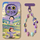 BMAD Cherry Maruko is suitable for Xiaomi 15ultra mobile phone case 15utra silicone mi full 14 meters 15u 2025 new fashion light luxury high appearance [NM15605 sweatshirt Xiaoxin] silicone soft shell + hanging chain C604 not Xiaomi 13 Ultra