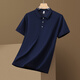 Jüdischer Polo-Nacken kurzärmeligte T-Shirt für die Sommersportläufe trendy Casual Thin T-Shirt atmungsaktivem, schnell trocknendem Top Hepg-JS-677 Black 5xl