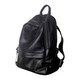 OULUCHI (OULUCHI) Cuir sac à dos 2025 Nouvelle couche de tête de grande capacité Cowe Cowe Fowting Business Trip Sac à dos En cuir en cuirbag de classe Black 33 * 14 * 38cm