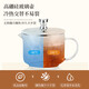 Health kettle, kettle, hot water kettle, thermostatic kettle, teapot, teapot, all-in-one, fully-glass, fully-automatic, small household, multifunctional office, large capacity, random color 0.6L