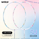 WITESS witness badminton racket full carbon ultralight carbon fiber girl goddess style single shot double shot 691 laser black_single shot finished shot