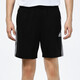 Adidas Cotton Shorts Men's Summer Knitted Sport Pants Breathable Three-Stripe Casual Five-Cross Pants IC1484 S 120-135Jin [Jin equals 0.5 kg]