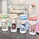Kyodo Jingmeido Genshin Impact Peripheral Water Cup Naxida Water Cup für Mädchen mit hohem Erscheinungsbild und tragbarem Tee-zu-School-Schülern Süßes Stroh BXAO15932 Walnuss cool