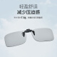 Made in Tokyo, day and night photochromic sunglasses clip-on sunglasses clip-on driving mirror night vision clip-on square for myopia