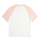 Li-Ning-Kurzärärer-Frauen 2025 Sommer neuer Stil verbotener Stadt Joint-Marken-Miaobi Shenghua Slim Round Neck T-Shirt Top AHSV694 -4 MILKY WHITE/LICHTE Kirschblütenpulver l