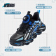 Qibohui Boys' Sports Shoes Children's Running Shoes 2025 Autumn New Medium and Large Children's Shoes Boys Leather Shoes Lightweight Running Shoes