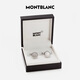 万宝龙MONTBLANC Urban Spirit系列男士袖扣 银色114770 七夕礼物