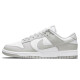 Nike (NIKE) casual shoes men's shoes 2025 summer new DUNK LOW sneakers fashionable retro non-slip low-top lightweight board shoes DD1391-103 white mist gray 40