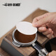 MHW-3BOMBER bomber coffee machine handle round powder bowl filter paper extraction separation water Italian filter aluminum box 100 sheets