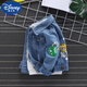 Disney Boys Denim Jacket 2025 New Children's Clothing Children's Lapel Long Sleeve Jacket Baby Spring and Autumn Denim Jacket C212 Spring Denim Jacket 150 cm