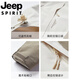 吉普（JEEP）冲锋衣女秋冬季三合一可拆卸户外防风加厚休闲运动登山服外套 女墨绿【三合一/可拆卸内胆】 M