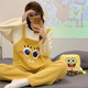 
Lan Miao Spring and Autumn Pajamas Autumn Women's Pure Cotton Long Sleeve Set 2025 New Spring Summer Girls Home Clothing LX-15125 M 80-100Jin [Jin equals 0.5 kg]
