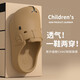 
Kapibala children's hole shoes for summer boys and girls wear 2025 new baby heeled beach sandals dark brown 26.5 26-27