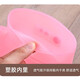 速干雨鞋女款时尚外穿水鞋女雨靴防滑防水靴短筒加绒保暖胶鞋套鞋 短筒糖果粉 38