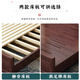 
Nanzhu New Chinese Solid Wood Bed 1.8m Double Master Bed Large Official Hat Bed Full Solid Wood Dovetail Bed Board 9901C#