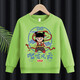 Ultraman Boys Sweinshirt Spring y Autumn Style 2025 New Children's Autumn Baby Nezha Ao Bing Cool y guapo Street Tops Hot Sale Nezha Fengyun-Red 150 Altura 140-150cm de 9 a 10 años