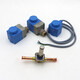 Danfoss EVR3 Aire acondicionado Refrigeración EVR032F1204 Puerto soldado de tubería de cobre de cobre al cuerpo de la válvula solenoide EVR10/032L12171/2 Puerto de soldadura de cobre