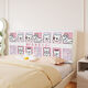Bedside cover new elastic all-inclusive children's bed cover cartoon princess-style bed backrest soft cover CTZ3881 bed head length 160CM