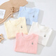Babyprints (Babyabdrücke) Baby Jumpsuit reine Baumwollbaby Sommerkleidung Kinderheim Pyjamas dünne Krabbeln Kleidung Klasse A weiche Blau 90