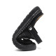 Sandals pour hommes à la mode des sports extérieurs Portez des chaussures décontractées à toe-toe 2025 Nouveaux chaussures de plage pour hommes respirants Gris [cuir microfibre A673] 39
