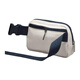 lululemon 1L solid color versatile zipper canvas bag one shoulder crossbody waist bag regular women's white white
