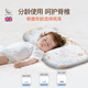 FREESLEEP Silicone Pillow Baby Pillow Newborn Baby Children's Special 3-6 Years and Over 6 Months Universal for All Seasons 0 to 6 Sky City 7A Antibacterial Neck Protector Gift Box 50*28*3cm